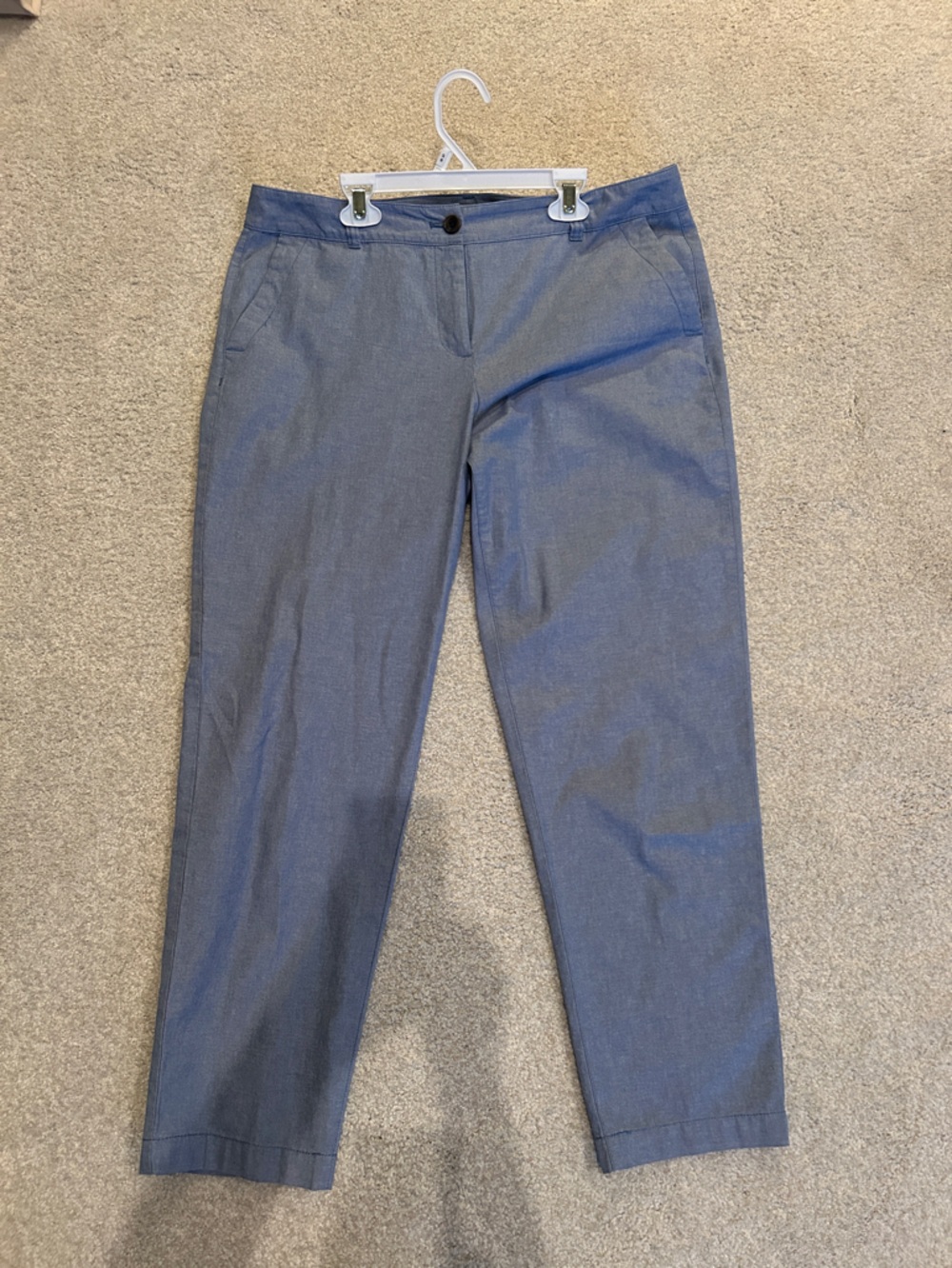 Talbots Chambray Blue Pants - Size 12P